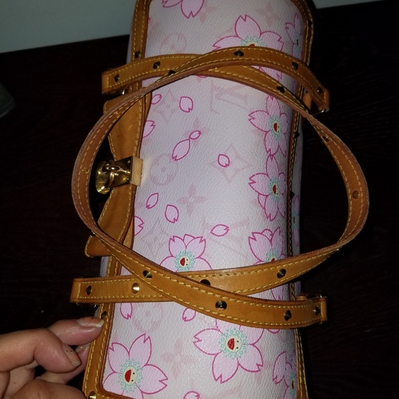 LIMITED EDITION LOUIS VUITTON CHERRY BLOSSOM BAG - Picture 4 of 7
